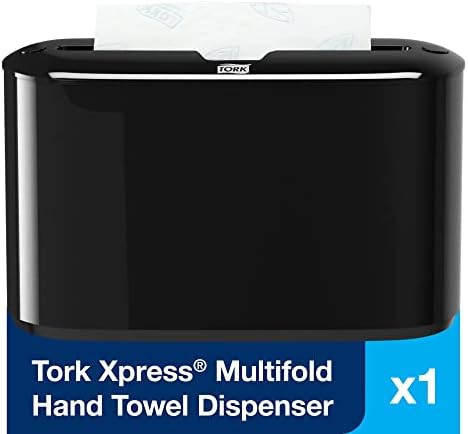 Tork Xpress Paper Towel Dispenser and Tork Extra Soft Multifold Hand Towel White - Image 3