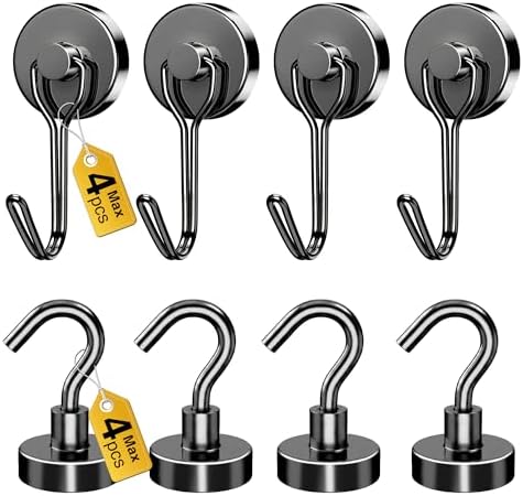 Magnetic Hooks, 2026 Cruise Cabin Ship Essentials Heavy Duty Strong Magnets by Tiergrade
