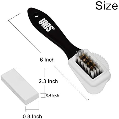 Suede & Nubuck Leather 4 Way Cleaning Caring Brush Shoe & Boots Cleaner - Image 3