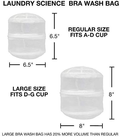 Premium Bra Wash Bag – Set of 3 Mesh Lingerie Laundry Bags - Image 4