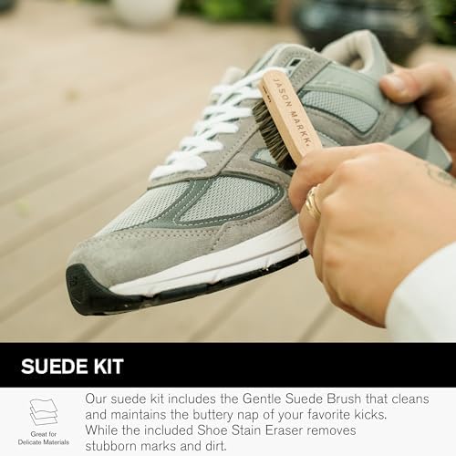Jason Markk Suede Essentials Bundle, 4-Piece Shoe & Sneaker Care Set, 4oz Deep - Image 5