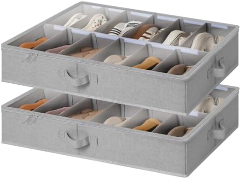 StorageWorks 24-Pair Underbed Storage Shoe Organizer by StorageWorks