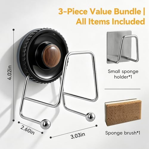 Suction Sponge Holder for Kitchen Sink - Image 4