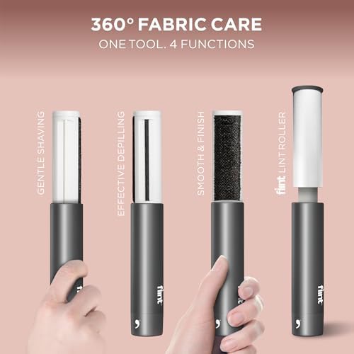 Flint All-in-One Fabric Shaver, Retractable & Travel-Friendly Fuzz Remover - Image 6
