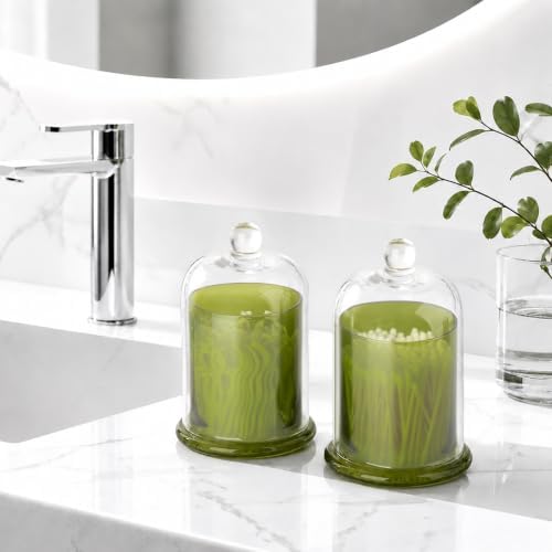 Qtip Holder Glass Apothecary Jars - Image 3