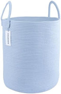 XUANGUO Cotton Rope Laundry Basket Hamper by XUANGUO