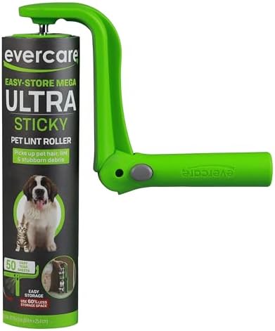 Evercare Easy-Store Mega 50 Layer Handheld Pet Lint Roller by Evercare