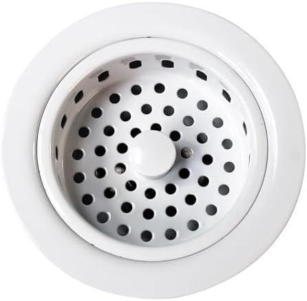 Westbrass A214-50 3-1/2" Post Style Large Kitchen Sink Basket Strainer - Image 2