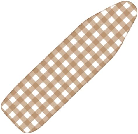 Tegeme Ironing Board Cover and Pad 15 x 54 Inch Cotton Thick Padded by Tegeme