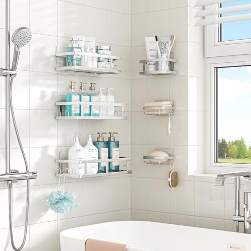 Youvip Silver Shower Caddy 6 Pack - Image 6