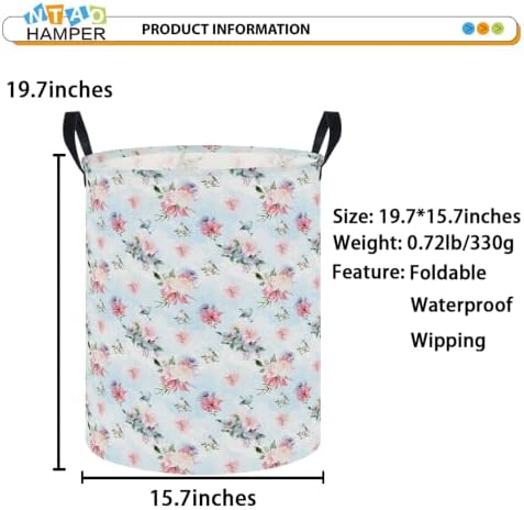 NTAOHAMPER Laundry Hamper, Laundry Basket, Baby Nursery Hamper, Waterproof - Image 5
