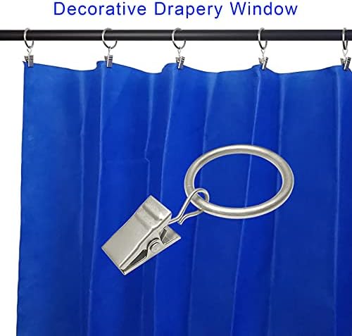 LLPJS 44 Pack Curtain Rings - Image 6