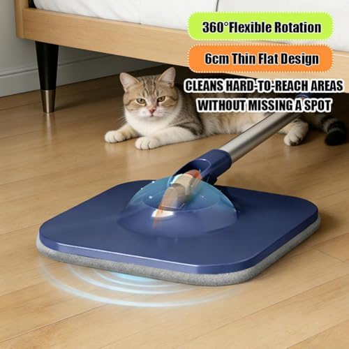 Microfiber Spin Mop Bucket Cleaning System - Image 3