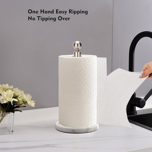 Paper Towel Holder Countertop, Standing Paper Towel Roll Holder - Image 2