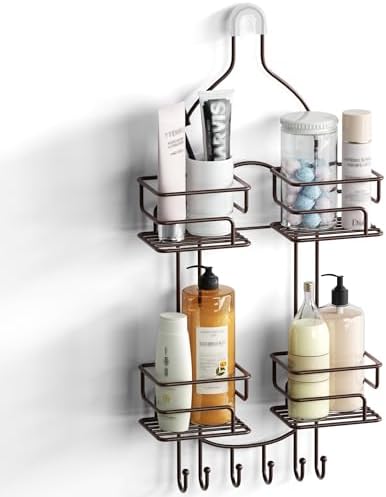 SRIWATANA Shower Caddy Hanging, Shower Organizer by SRIWATANA