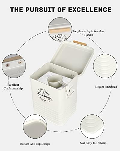 Laundry Detergent Powder Container Dispenser Holder - Image 4