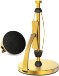 VEHHE Gold Paper Towel Holder Countertop, One Hand Tear, EVA Weighted Base by VEHHE