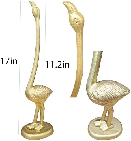 Flamingos Paper Towel Holder Cast Iron Paper Towel Holder Funny Toilet Paper - Image 5
