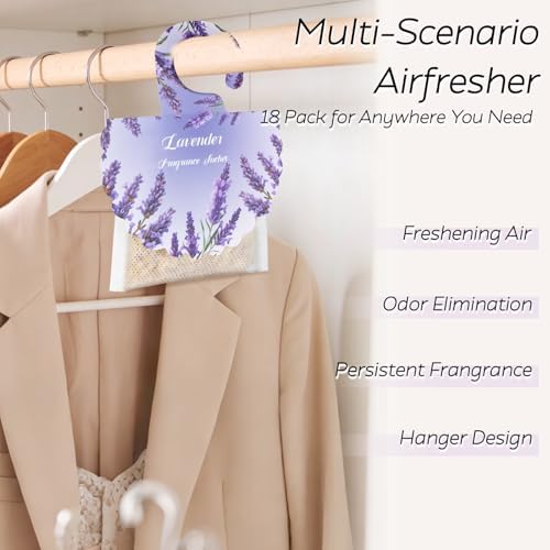 18 Pack Lavender Scented Sachets - Image 2