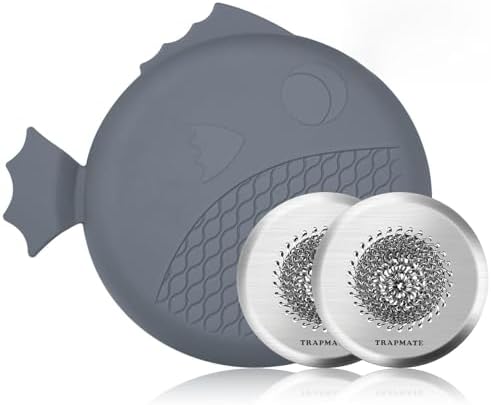 TRAPMATE Bathtub Stopper Drain Strainer Kit, Easy Clean Tub Shower Drain Hair by TRAPMATE