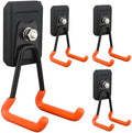 ULIBERMAGNET Heavy Duty Magnetic Hooks, 4 Pack Strong Extra Large Magnet Hook by ULIBERMAGNET
