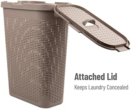 Mind Reader Slim Laundry Hamper - Image 5