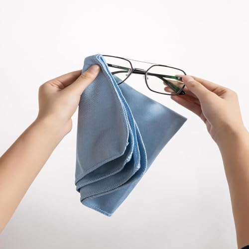 Microfiber Glass Cleaning Cloth 8 Pack, 16 Inch x 12 Inch, Lint Free Quickly - Image 5
