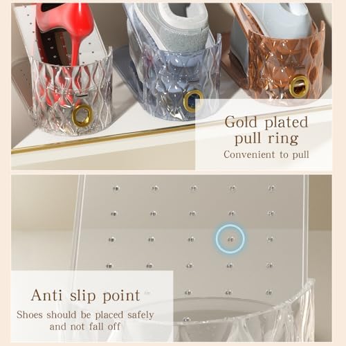 Shoe Slots Organizer, Adjustable 10 Pack Shoe Stacker - Image 4