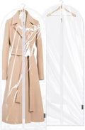 BALEINE 2PK Clear Garment Bags for Hanging Clothes by BALEINE