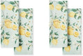 Martha Stewart Dual Purpose Kitchen Towel 4-Pack Set, Lemon Whimsy by MarthaStewart