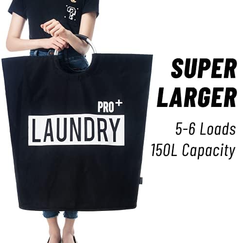 Caroeas Super Large 150L Laundry Basket Pro, Waterproof Laundry Hamper - Image 4