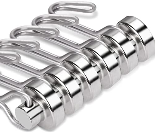 E BAVITE Swivel Swing Magnetic Hook, 30LB Refrigerator Magnet Hooks - Image 2