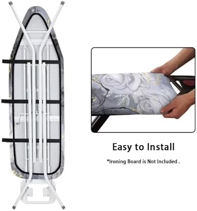 Flashideas Ink Flower Ironing Board Cover - Image 5