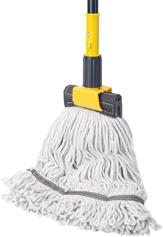 KeFanta 60" Heavy Duty Commercial Mops, Looped-End String Industrial Mop by KeFanta