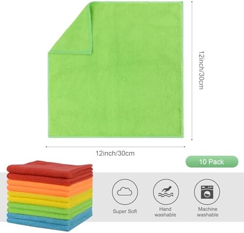 SINLAND Dish Cloth for Washing Dishes Kitchen Washcloth Cleaning Cloth - Image 2