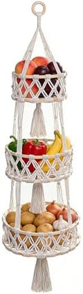 Halidali 3 Tier Hanging Fruit Baskets by Unknown