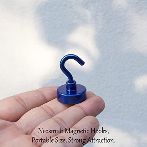 Neosmuk Magnetic Hooks for Cruise Cabins, 40lb Heavy Duty, 6 Pack - Image 3