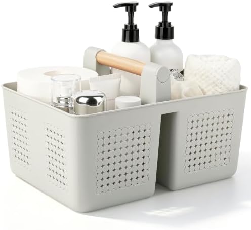 Portable Shower Caddy Basket Plastic Caddy Organizer by JiatuA