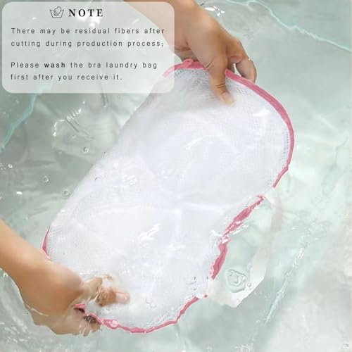 2 Pack Large Bra Washing Bags for Laundry, Delicate Bag for Washing Machine - Image 6
