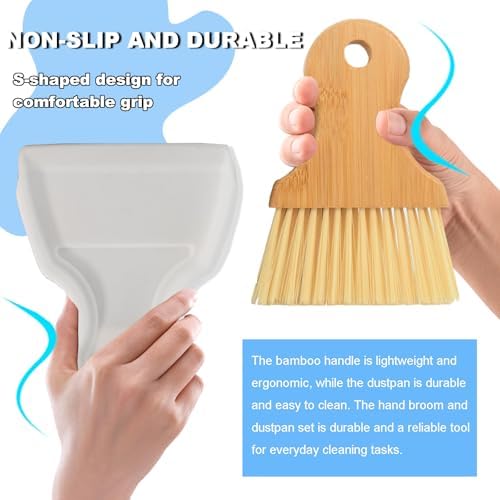 Mini Broom and Dustpan Set Portable Hand Broom - Image 5