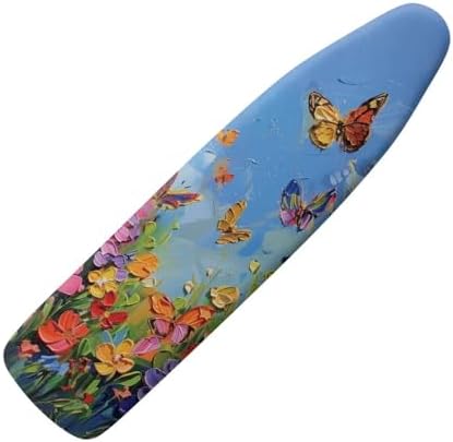 Oil Painting Floral Ironing Board Cover and Pad, Heat Reflective and Stain by Vanideaoty