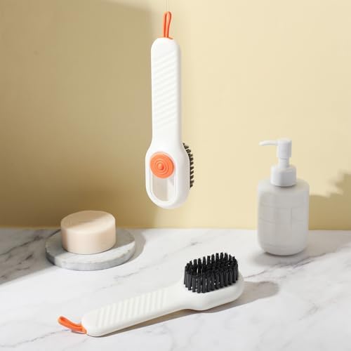 2 Pcs 2 in 1 Multifunction Cleaning Brush Shoe Laundry Brush, Scrub Brushes - Image 5