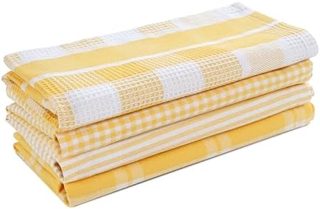 LANE LINEN 100% Cotton Kitchen Dish Cloths, Ultra Soft Absorbent Quick Drying - Image 2