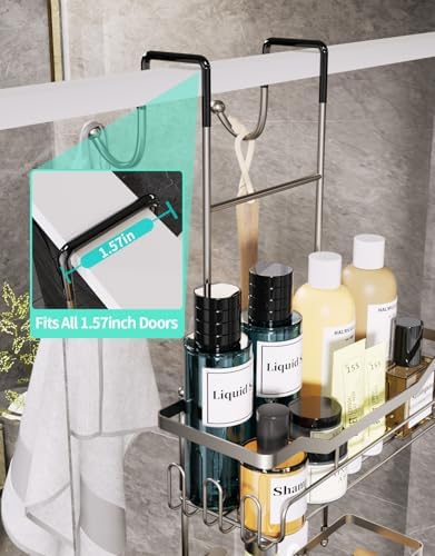 HapiRm Hanging Shower Caddy Over the Door - Image 3