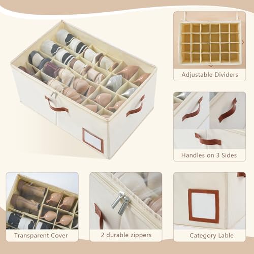 INSTY 1 Pack Shoe Organizer for Closet, Shoe Storage Organizer, Adjustable - Image 3