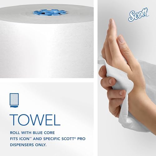 Scott Professional Hard Roll Paper Towels, 6 Rolls x 900' - Image 3