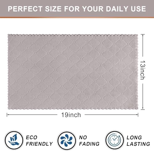 Homaxy 12 Pack Super Soft Absorbent Dish Towels - Image 5