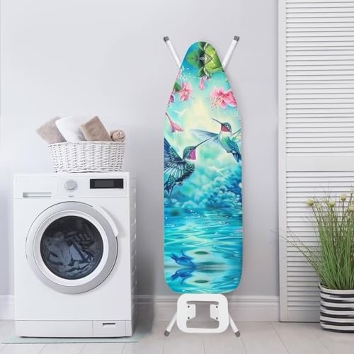 Flashideas Hummingbird Ironing Board Cover and Pad 15x54 Inch Standard Ironing - Image 4