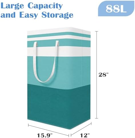 BlissTotes 3-Pack Laundry Basket, Collapsible Laundry Hamper - Image 2