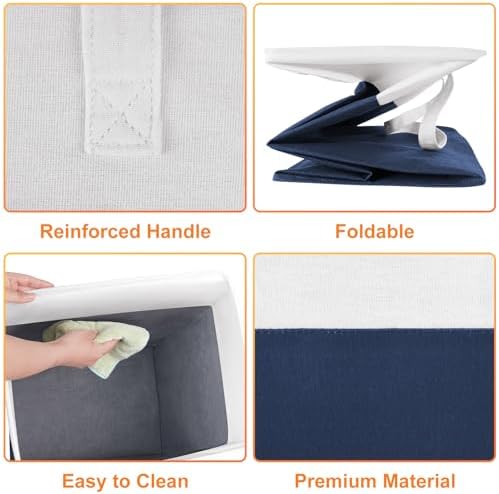 TasticTotes Laundry Basket 3-Pack, Laundry Hamper - Image 3